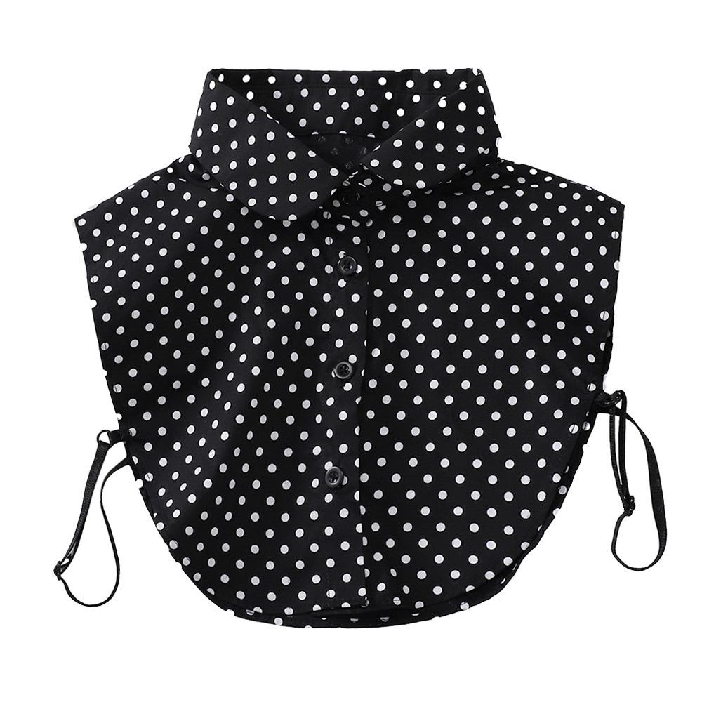 Women Clothes Accessories Dots Fake Collar Detachable Cotton False Collar Lapel Collar
Women Clothes Accessories Dots Fake Collar Detachable Cotton False Collar Lapel Collar