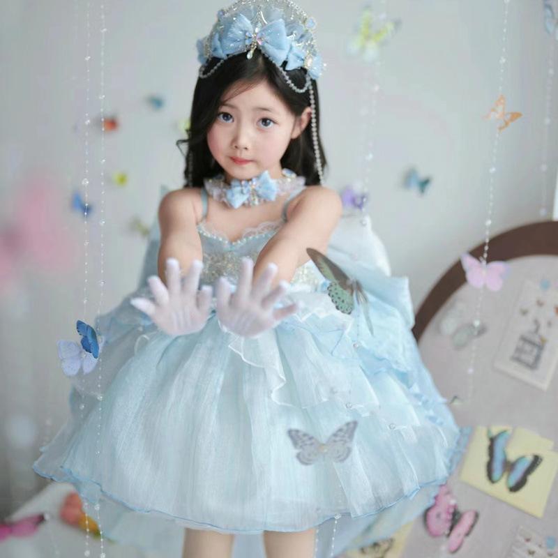 Летнее платье принцессы для девочек Пышное платье с вуалью и цветочной феей Детское платье на день рождения 120
Летнее платье принцессы для девочек Пышное платье с вуалью и цветочной феей Детское платье на день рождения 120