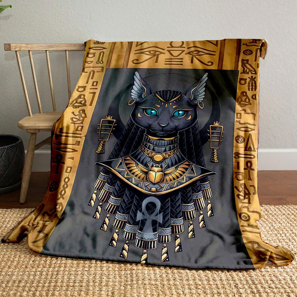 Egyptian Cat God Blanket bedroom Blanket for Livingroom Couch lunch break Soft throw for Friend s festival Gift 80cm x 120cm
Egyptian Cat God Blanket bedroom Blanket for Livingroom Couch lunch break Soft throw for Friend s festival Gift 80cm x 120cm