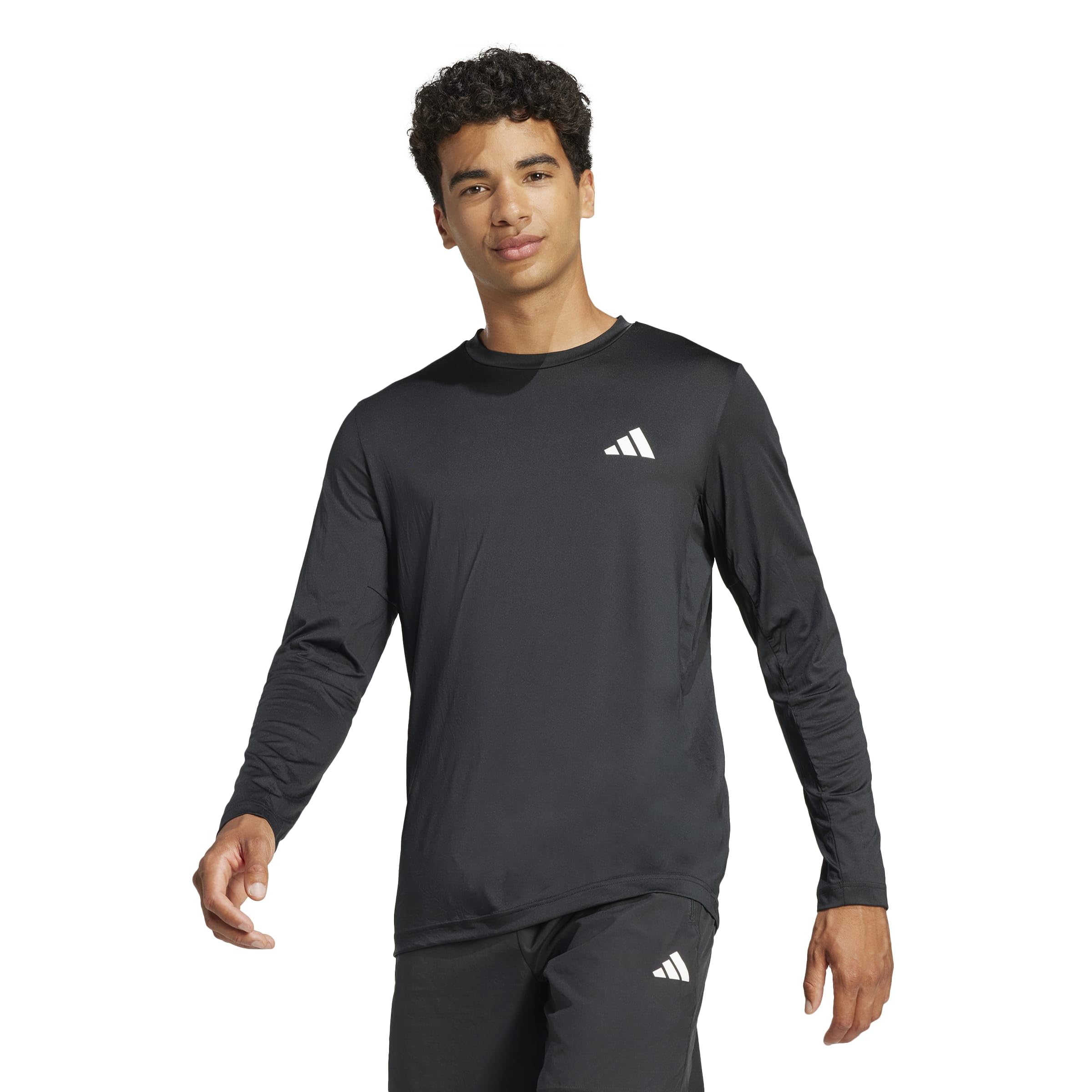 Adidas Stretch Long Sleeve Black Size Small Men s TR-ES T-Shirt, KTM91, (JC7715),
Adidas Stretch Long Sleeve Black Size Small Men s TR-ES T-Shirt, KTM91, (JC7715),