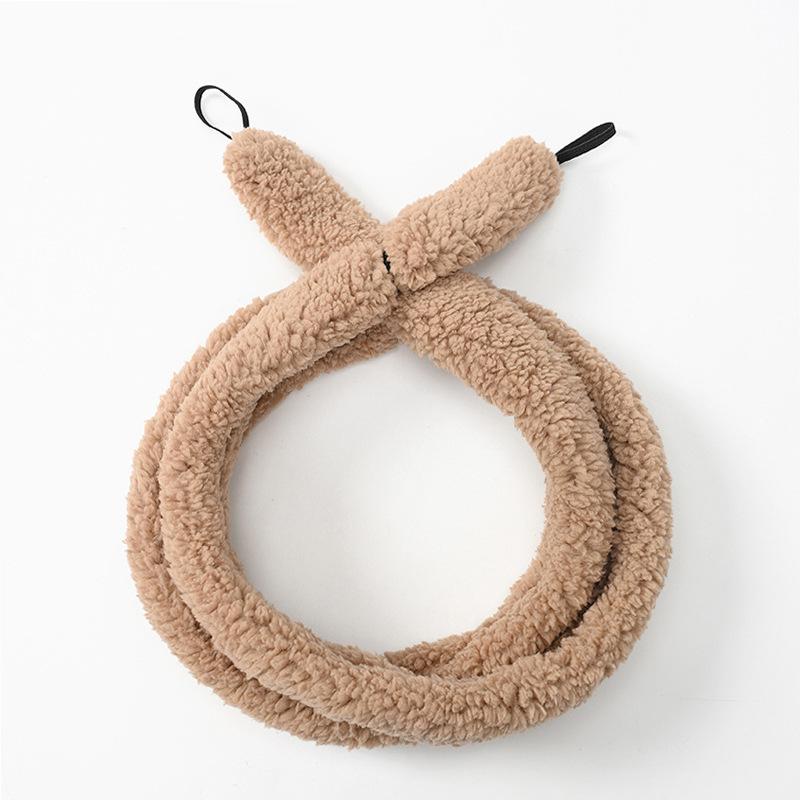 Plush big wavy curly hair artifact with elastic lazy model at both ends, sleeping no heat disc hair artifact коричневий
Plush big wavy curly hair artifact with elastic lazy model at both ends, sleeping no heat disc hair artifact коричневий