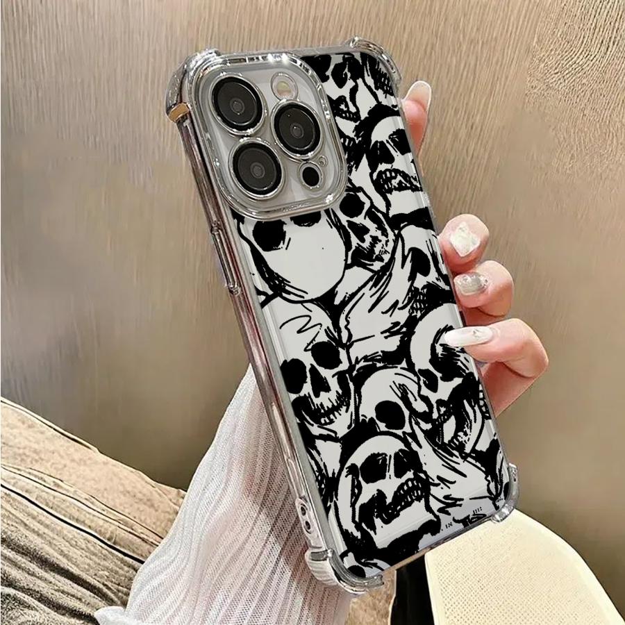 Gothic Skull Case for Apple iPhone 17 Pro Max 12 Plus Air 13 16 17 15 11 14 XS XR Phone Cover Funda iPhone 14 Pro Max
Gothic Skull Case for Apple iPhone 17 Pro Max 12 Plus Air 13 16 17 15 11 14 XS XR Phone Cover Funda iPhone 14 Pro Max