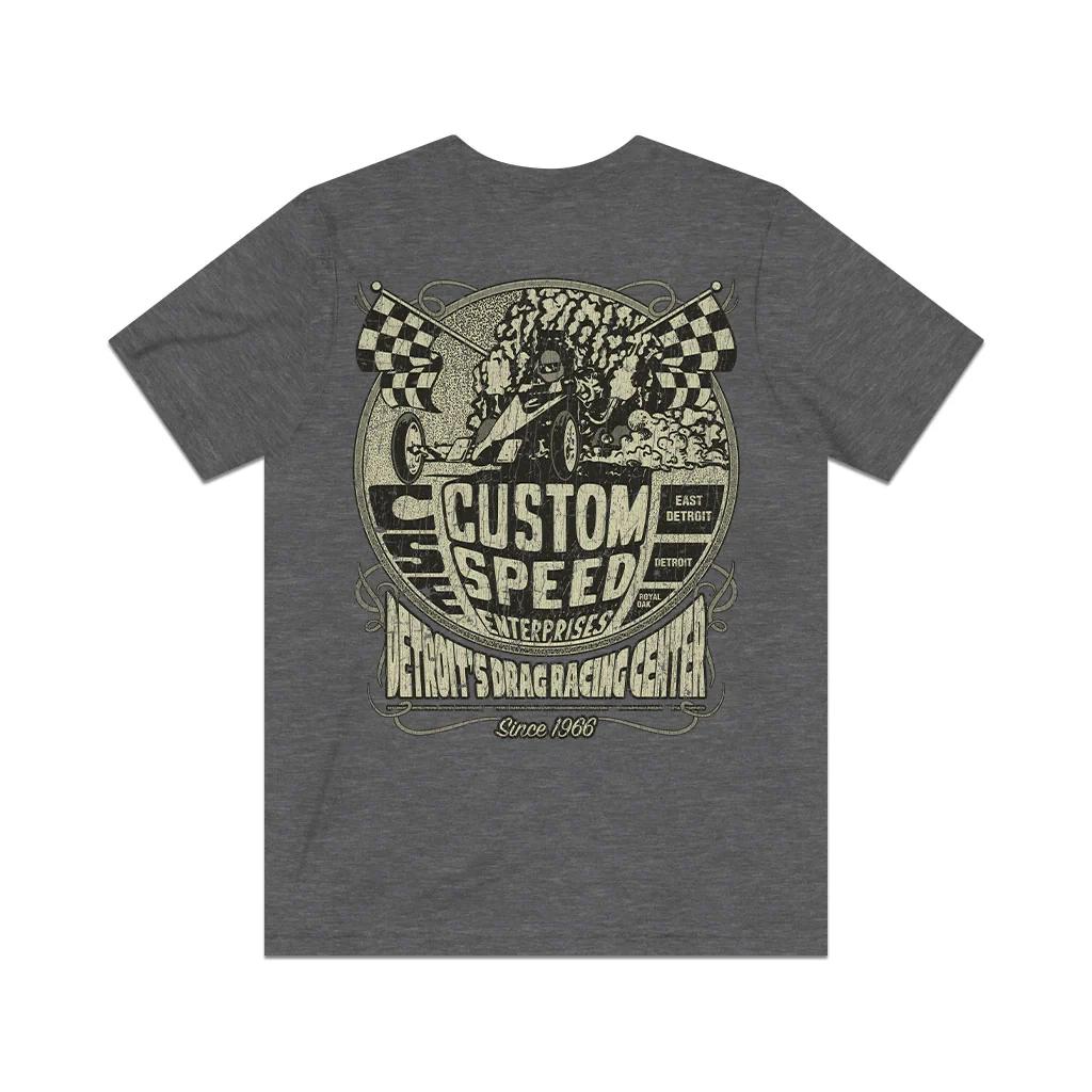 Custom Speed Enterprises Detroit 1966 F/B Vintage Men s T shirt XL
Custom Speed Enterprises Detroit 1966 F/B Vintage Men s T shirt XL