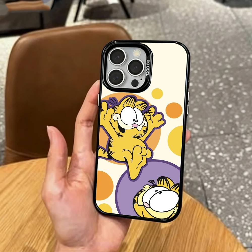 P-Playful G-Garfield C-Cat Phone Case For iPhone17,16,15,14,13,12,11 Plus,Pro Max Colored Silver Plated Inside Cover iPhone14Pro
P-Playful G-Garfield C-Cat Phone Case For iPhone17,16,15,14,13,12,11 Plus,Pro Max Colored Silver Plated Inside Cover iPhone14Pro