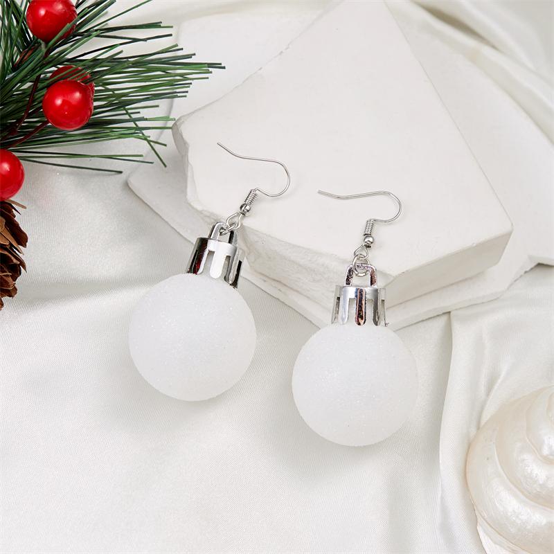 Merry Christmas Colourful Sequin Ball Shaped Earrings for Women Green Red Women s Creative Earring Girl New Year Party Zircon
Merry Christmas Colourful Sequin Ball Shaped Earrings for Women Green Red Women s Creative Earring Girl New Year Party Zircon