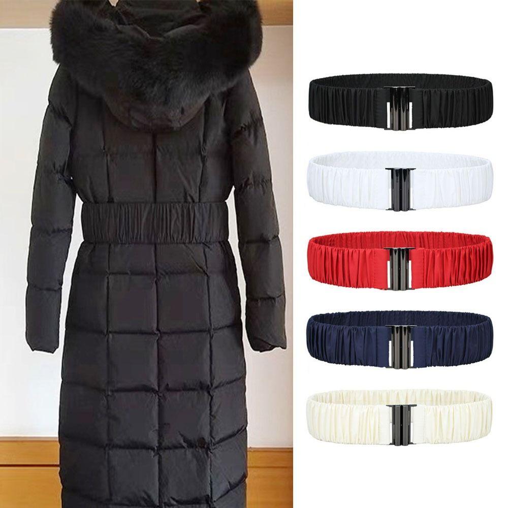 5cm wide Down Coat Waist Belt Pleated Down Jacket Waistband Fashion Stretch Waistband Buckle білий
5cm wide Down Coat Waist Belt Pleated Down Jacket Waistband Fashion Stretch Waistband Buckle білий
