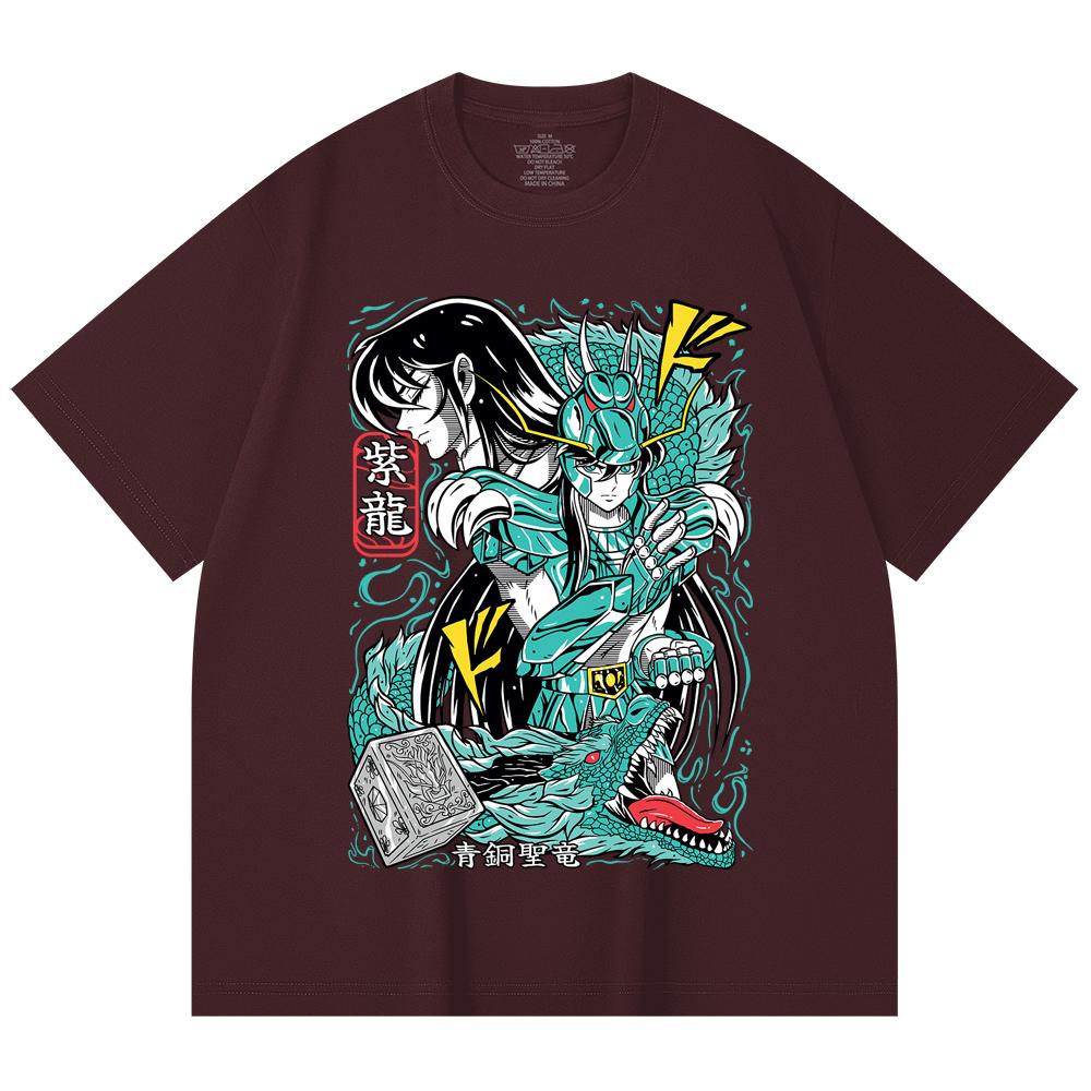 230 Gsm 100% Cotton Saint Seiya V8 Shiryu Print Unisex Heavy Cotton T Shirt 2XL
230 Gsm 100% Cotton Saint Seiya V8 Shiryu Print Unisex Heavy Cotton T Shirt 2XL