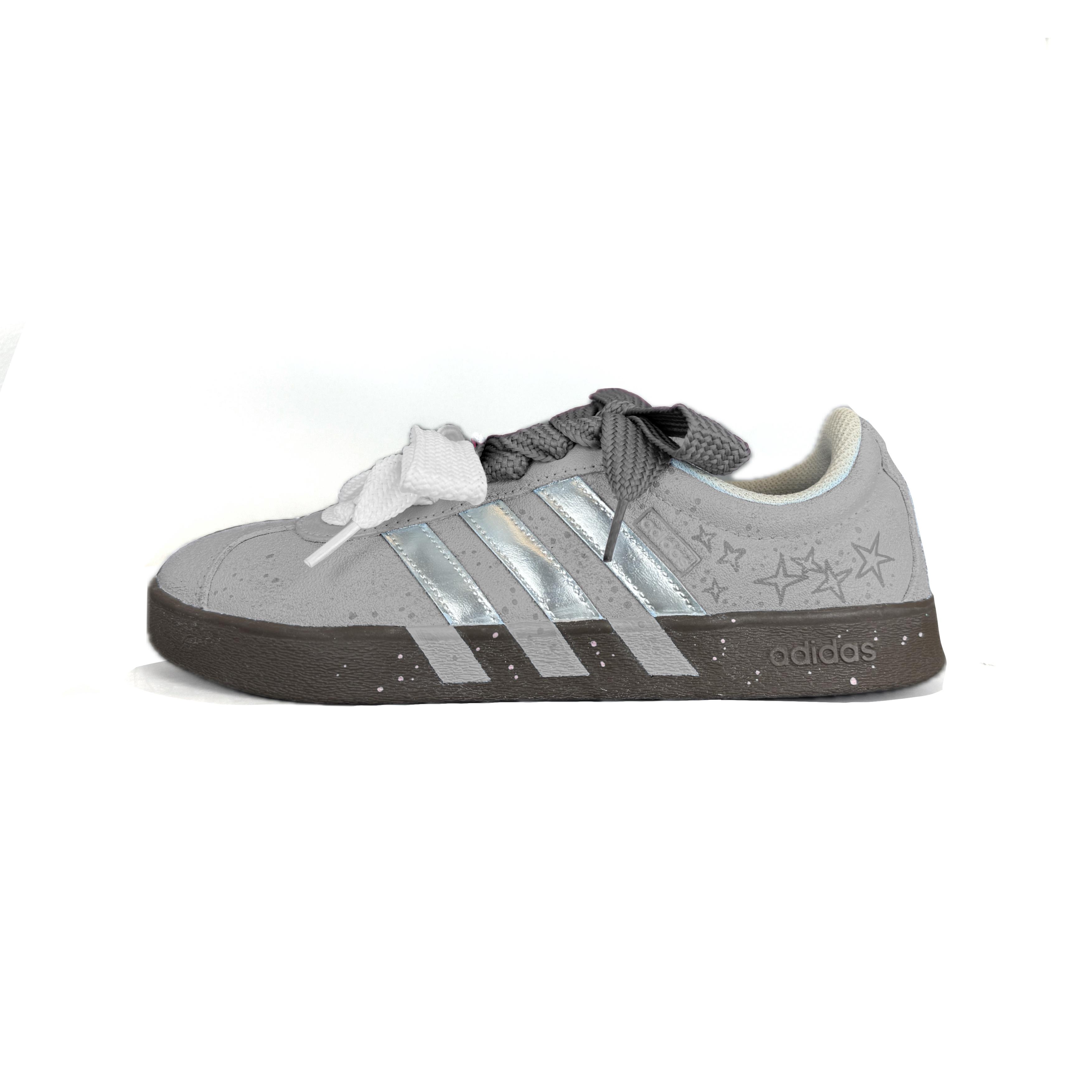 Adidas VL COURT 2.0 Abrasion Resistant Low top Skateboard Shoes Unisex Silver Gray HQ1802(Team502-) 38
Adidas VL COURT 2.0 Abrasion Resistant Low top Skateboard Shoes Unisex Silver Gray HQ1802(Team502-) 38