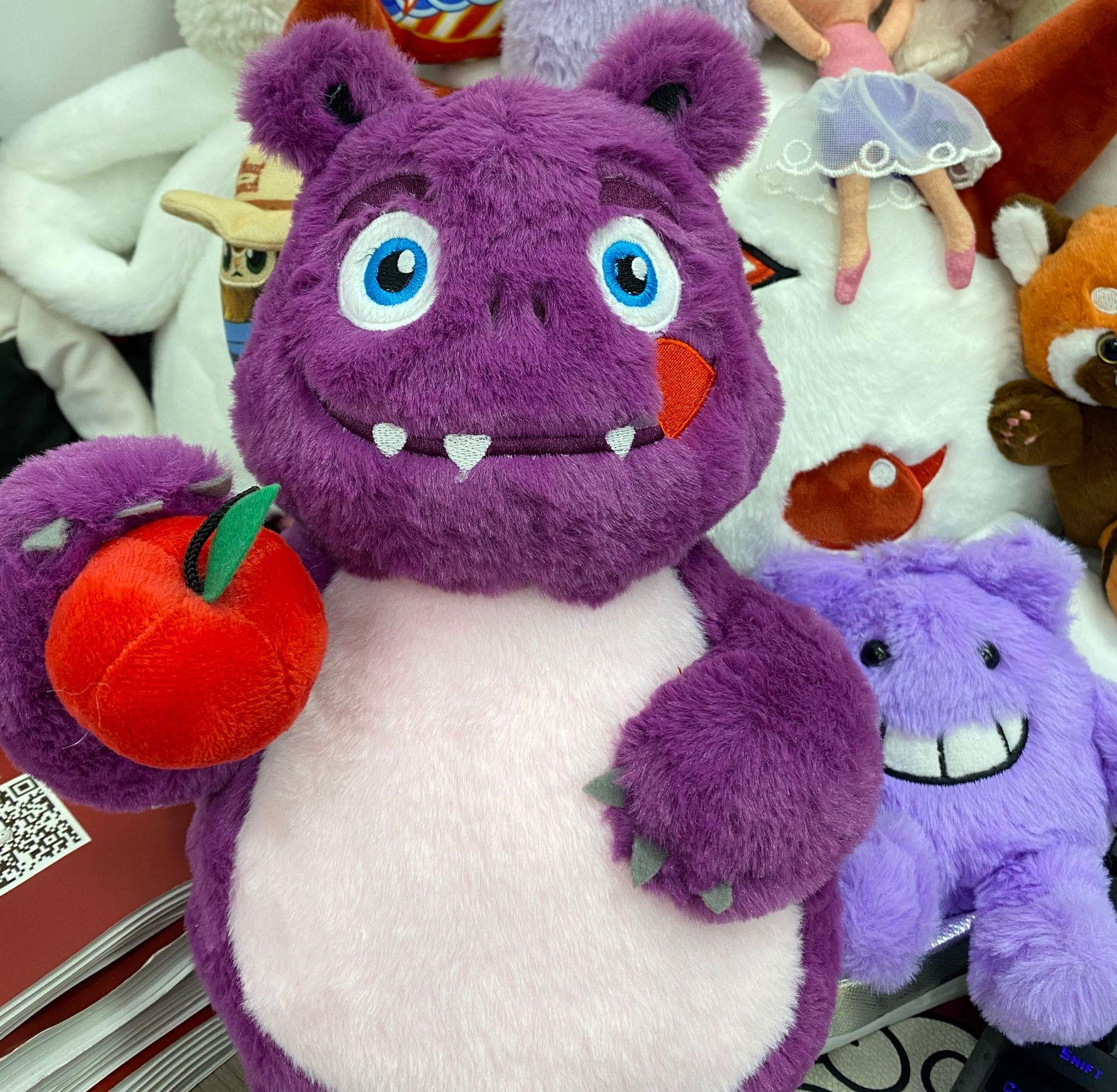 Милая плюшевая кукла-монстр с фиолетовым ртом 32cm
Милая плюшевая кукла-монстр с фиолетовым ртом 32cm