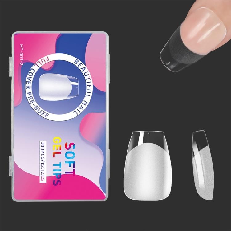300x/Set Short Full Cover Nail Tips Frosted Gel Nail Extensions Press On Nail
300x/Set Short Full Cover Nail Tips Frosted Gel Nail Extensions Press On Nail