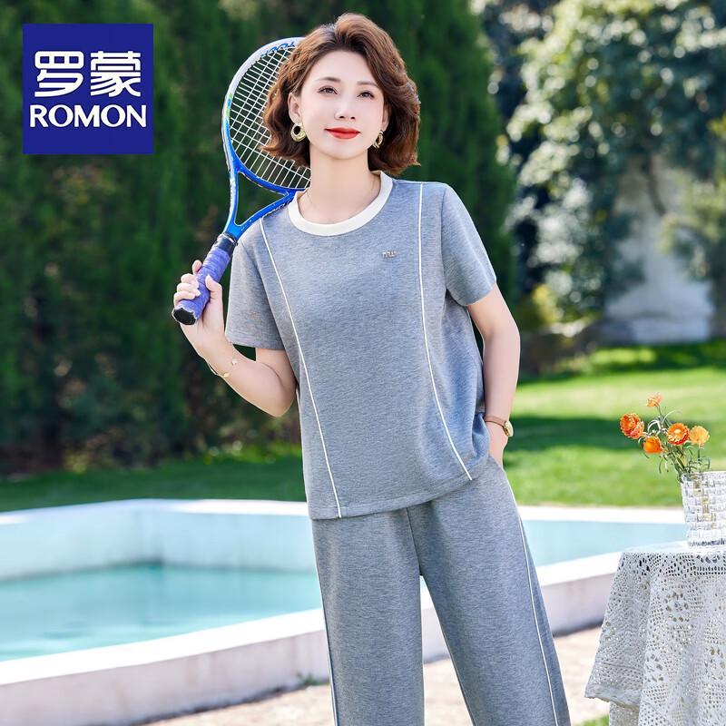 ROMON Women s Summer Short-Sleeve T-Shirt & Sports Suit Set 5XL
ROMON Women s Summer Short-Sleeve T-Shirt & Sports Suit Set 5XL