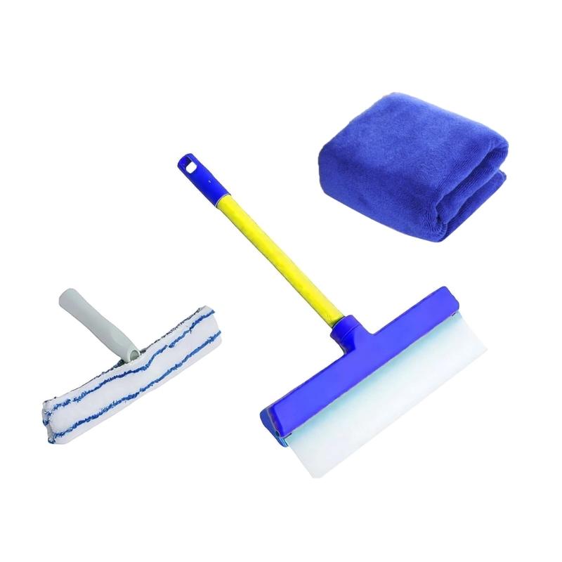 MultiPurpose Window Squeegee Kits Flexible Handle Smooth Scrubber Cleaning Tool for Effortlessly Glass Maintenances синий
MultiPurpose Window Squeegee Kits Flexible Handle Smooth Scrubber Cleaning Tool for Effortlessly Glass Maintenances синий