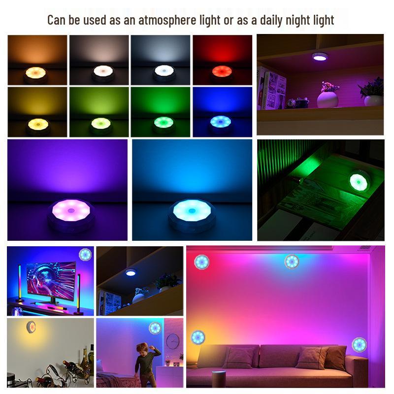 LED Wireless Motion Sensor Night Light for Bedroom, Corridor, Wall, and Toilet Atmosphere Color RGB + Three Colors
LED Wireless Motion Sensor Night Light for Bedroom, Corridor, Wall, and Toilet Atmosphere Color RGB + Three Colors