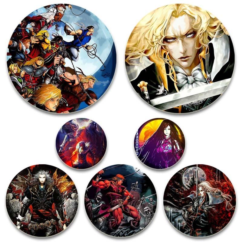 58 мм броши Castlevania для женщин, аниме, игра, значок, сумка, кулон, подарок, рюкзак для косплея, аксессуары для одежды, коллекция фанатов, эмалированные булавки
58 мм броши Castlevania для женщин, аниме, игра, значок, сумка, кулон, подарок, рюкзак для косплея, аксессуары для одежды, коллекция фанатов, эмалированные булавки