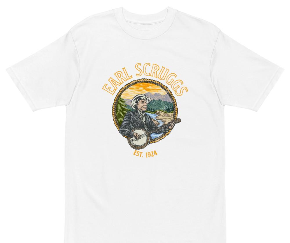 1924 2012 EARL SCRUGGS Bluegrass Music Shirt Classic White Unisex S-5XL Unisex T-Shirt XXXXL
1924 2012 EARL SCRUGGS Bluegrass Music Shirt Classic White Unisex S-5XL Unisex T-Shirt XXXXL