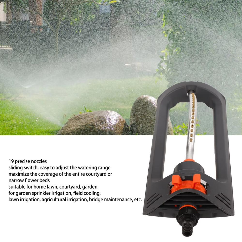 Garden Agricultural Irrigation Lawn Sprinkler 19 Hole 4 Modes Oscillating Sprinkler Garden
Garden Agricultural Irrigation Lawn Sprinkler 19 Hole 4 Modes Oscillating Sprinkler Garden