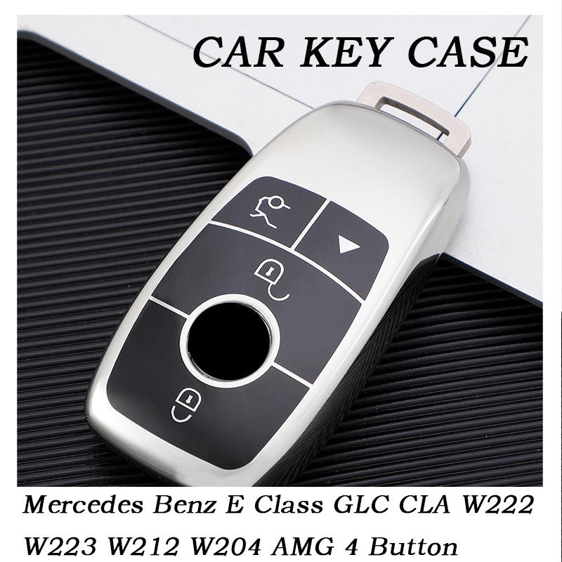 TPU for Mercedes Benz E Class GLC CLA W222 W223 W212 W204 AMG 4 Button Remote Car Key Case Cover Holder Accessories червоний
TPU for Mercedes Benz E Class GLC CLA W222 W223 W212 W204 AMG 4 Button Remote Car Key Case Cover Holder Accessories червоний