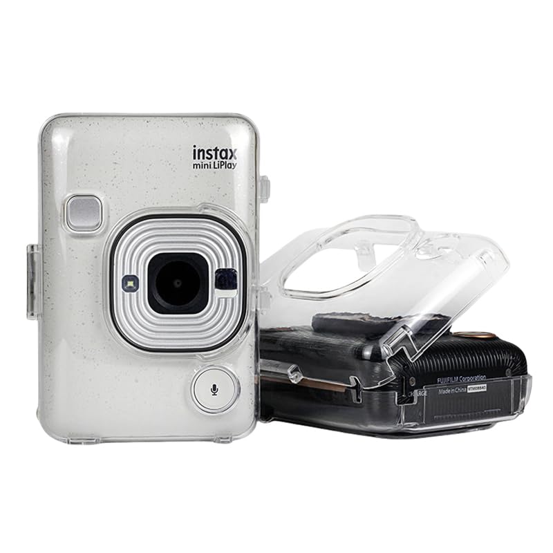 Чехол для камеры мгновенной печати Fujifilm instax mini LiPlay, прозрачный защитный чехол, прозрачный чехол для камеры с ремешком, ударопрочный, легкий и тонкий защитный чехол
Чехол для камеры мгновенной печати Fujifilm instax mini LiPlay, прозрачный защитный чехол, прозрачный чехол для камеры с ремешком, ударопрочный, легкий и тонкий защитный чехол