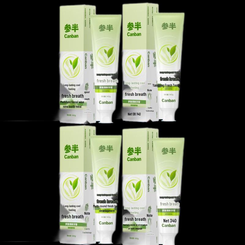 Canban Dynamic Mint Fresh Toothpaste 4-Pack
Canban Dynamic Mint Fresh Toothpaste 4-Pack