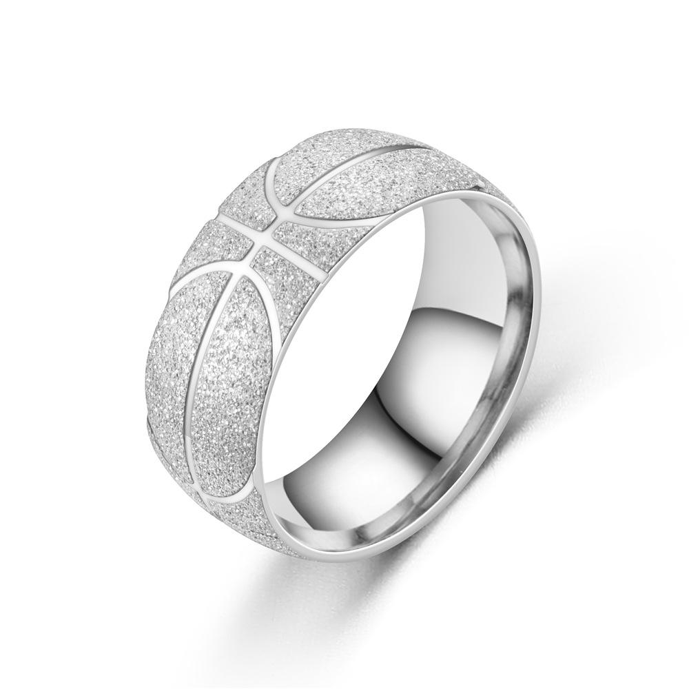 Unique Design Stainless Steel Men Rings Simple Sport Basketball Black White Ring for Fashion Friend Jewelry Gift 13 срібний
Unique Design Stainless Steel Men Rings Simple Sport Basketball Black White Ring for Fashion Friend Jewelry Gift 13 срібний