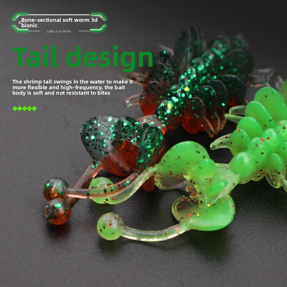 1.3g Weight Centipede Bait 7cm Length Floating Soft Lures New Artificial Shrimp Bait Lure Fishing Color A-2pcs
1.3g Weight Centipede Bait 7cm Length Floating Soft Lures New Artificial Shrimp Bait Lure Fishing Color A-2pcs