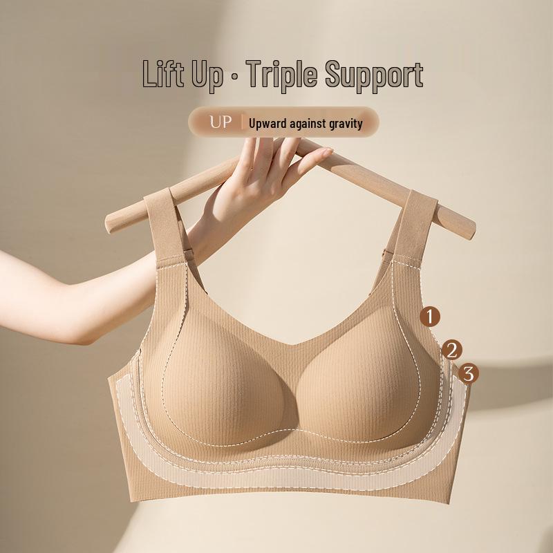 Adjustable Wire-Free Plus-Size Bra: Minimizes Appearance, Lifts, Prevents Sagging, Reduces Side Fat. 3XL - 42/95BCD, for 155-170 lbs
Adjustable Wire-Free Plus-Size Bra: Minimizes Appearance, Lifts, Prevents Sagging, Reduces Side Fat. 3XL - 42/95BCD, for 155-170 lbs