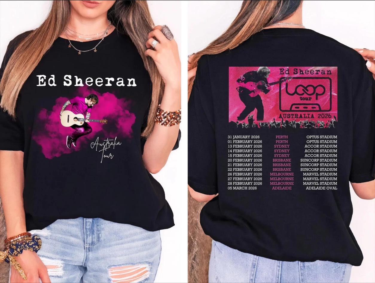 Ed Sheeran Australia Tour Unisex T-Shirt M
Ed Sheeran Australia Tour Unisex T-Shirt M