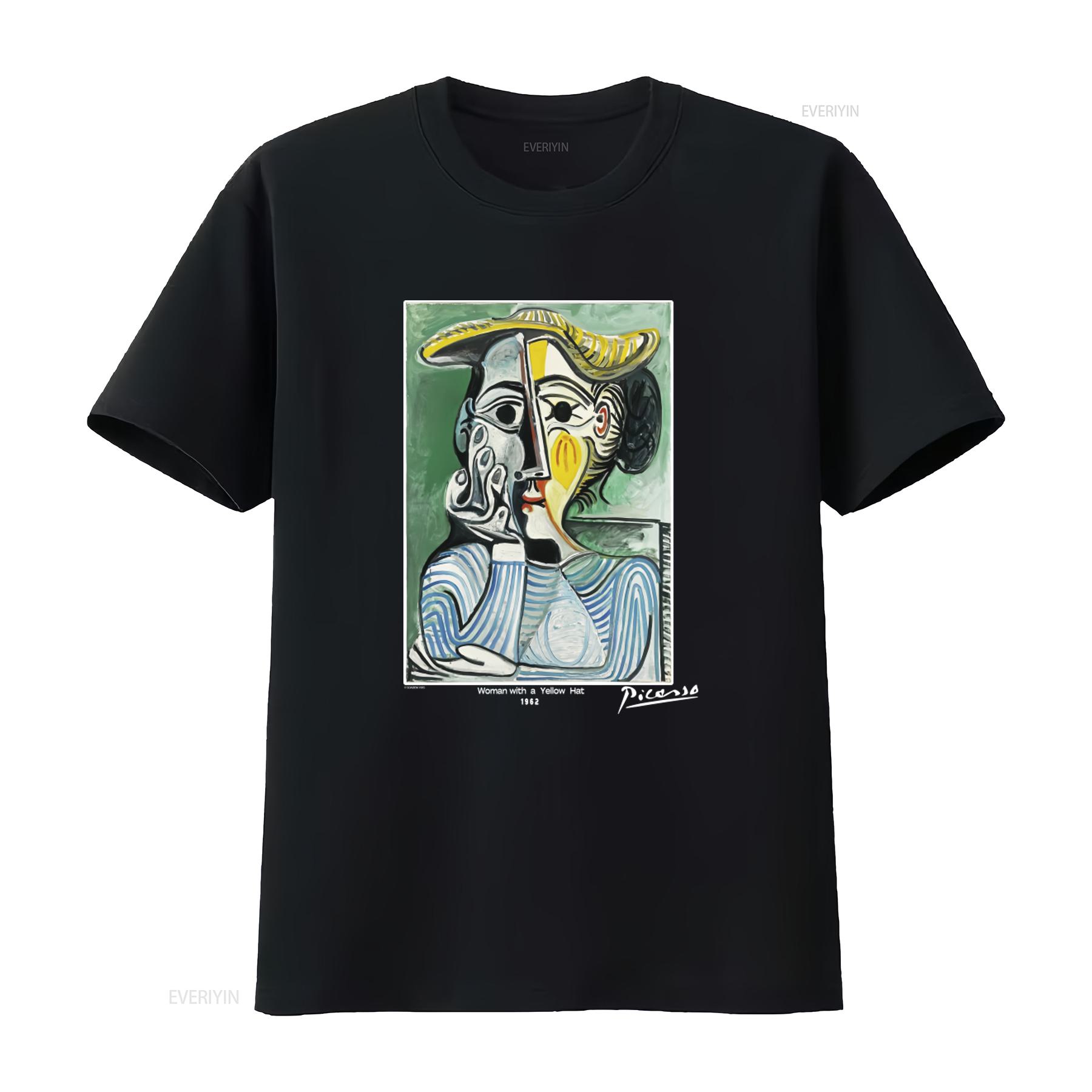Vintage 1995 XL Picasso Art T Shirt Woman with a Yellow Hat Print Unique Design for Lovers vintage Washed Unisex Comfortable 4XL
Vintage 1995 XL Picasso Art T Shirt Woman with a Yellow Hat Print Unique Design for Lovers vintage Washed Unisex Comfortable 4XL