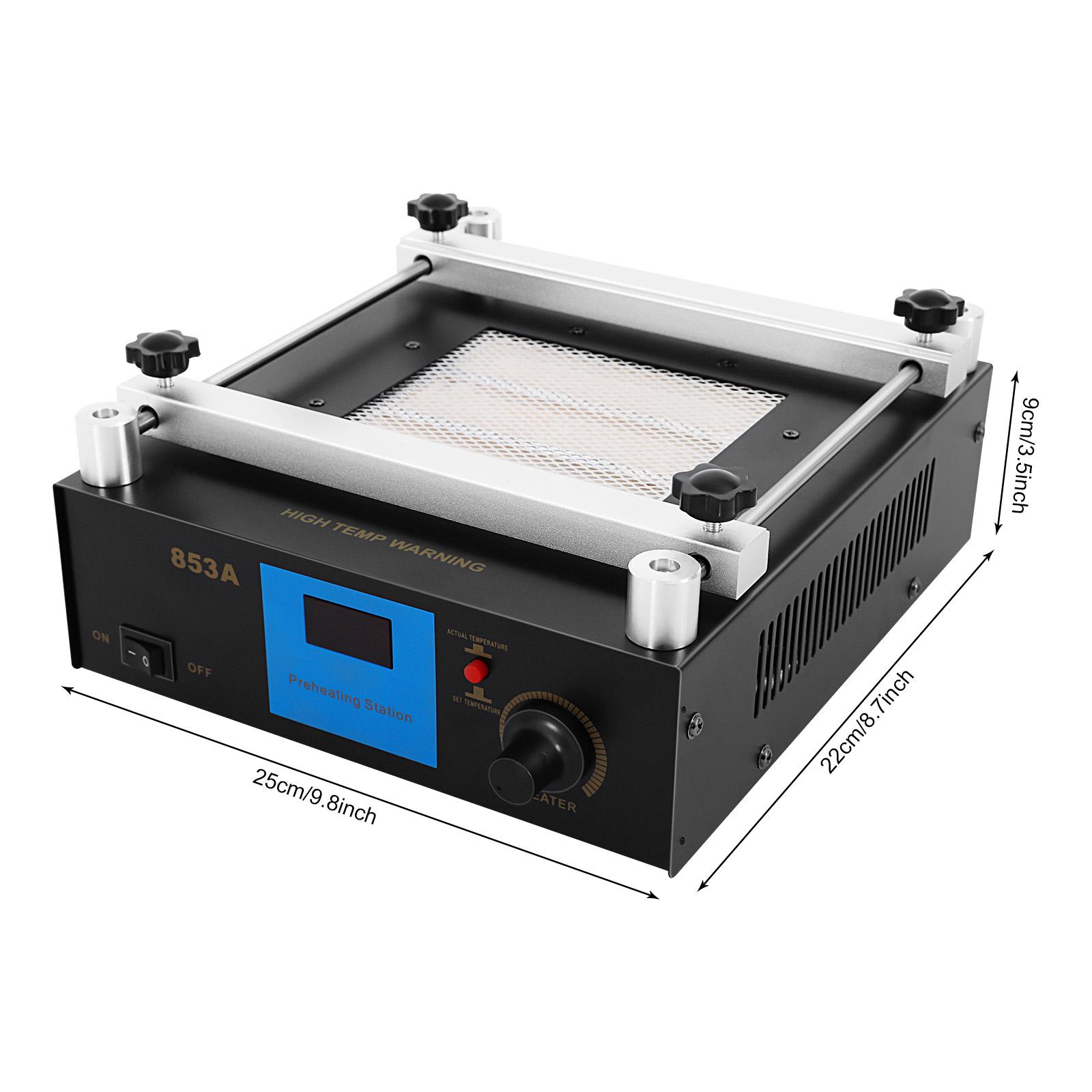 Preheating Rework Station, 110V 450W SMD PCB Preheater BGA Rework Station Preheating Oven Station lnfrared Preheating Station 110v
Preheating Rework Station, 110V 450W SMD PCB Preheater BGA Rework Station Preheating Oven Station lnfrared Preheating Station 110v