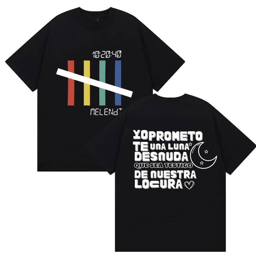 Rapper Melendi Tour 2025 Album Merch T Shirts Women Vintage Gothic Oversized Cotton Tshirt Y2k Man Hip Hop Punk Tees Streetwear 4XL
Rapper Melendi Tour 2025 Album Merch T Shirts Women Vintage Gothic Oversized Cotton Tshirt Y2k Man Hip Hop Punk Tees Streetwear 4XL