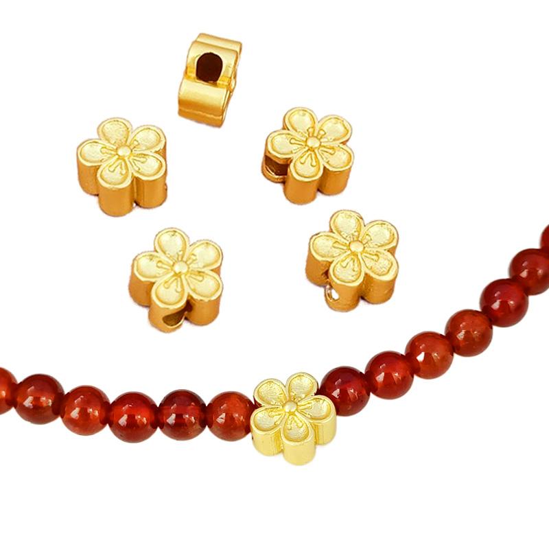 10Pcs Mixed Color Bracelets Jewelry Handmade Alloy Plum Blossom Beads Accessories Fashion Spacer
10Pcs Mixed Color Bracelets Jewelry Handmade Alloy Plum Blossom Beads Accessories Fashion Spacer