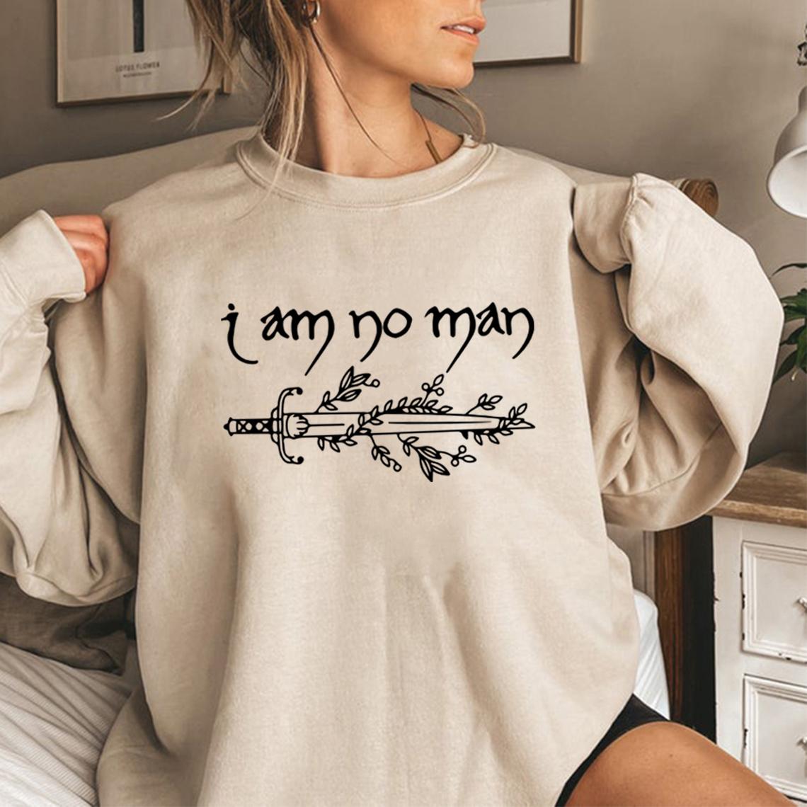 Толстовка I Am No Man, фэнтезийная футболка для чтения, подарок для женщин, свитшот с круглым вырезом, графические толстовки с капюшоном, длинный рукав, женский пуловер S чёрный
Толстовка I Am No Man, фэнтезийная футболка для чтения, подарок для женщин, свитшот с круглым вырезом, графические толстовки с капюшоном, длинный рукав, женский пуловер S чёрный