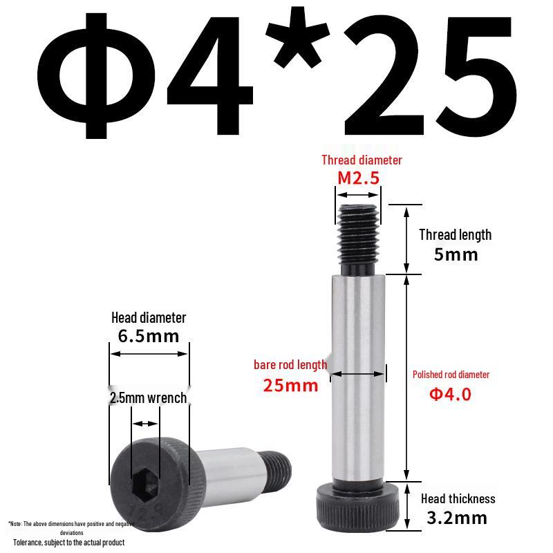 Grade 12.9 Plug-in Equal Height Bolts: MSB Unloading Screws, External Thread, Sizes M2.5–M12
Grade 12.9 Plug-in Equal Height Bolts: MSB Unloading Screws, External Thread, Sizes M2.5–M12
