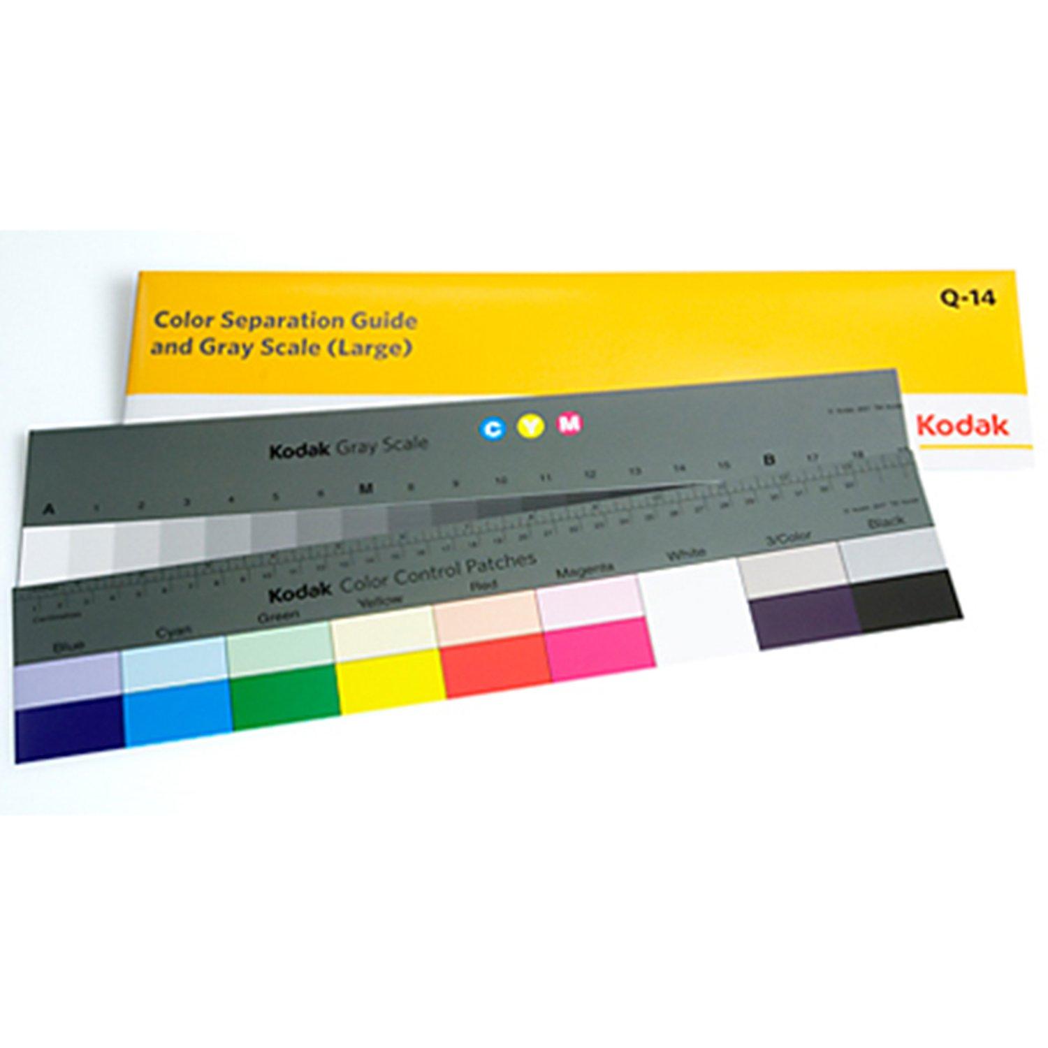 Kodak Color Separation Guide & Grayscale Q-14 14-inch 1527662
Kodak Color Separation Guide & Grayscale Q-14 14-inch 1527662