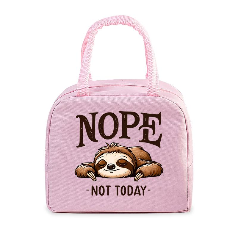 Portable Cartoon Lazy Sloth Print Lunch Bag Funny Anime Animal Tote Food Cooler Bento Bags Thermal Lunch Food Box Bags Women Men
Portable Cartoon Lazy Sloth Print Lunch Bag Funny Anime Animal Tote Food Cooler Bento Bags Thermal Lunch Food Box Bags Women Men
