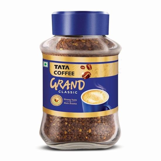 Tata Classic Instant Coffee, 90g Jar, Chicory Mix With Strong Taste & Rich Aroma, With Flavour Locked Decoction Crystals
Tata Classic Instant Coffee, 90g Jar, Chicory Mix With Strong Taste & Rich Aroma, With Flavour Locked Decoction Crystals