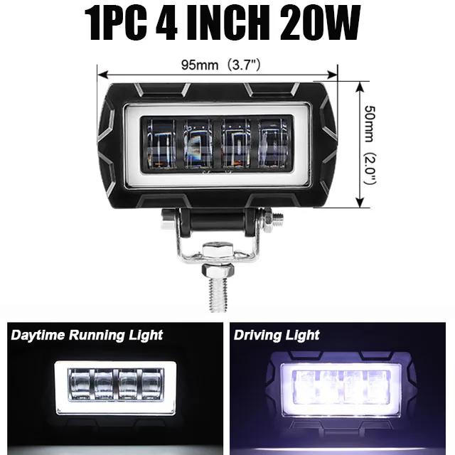 4 5-дюймовый 7D автомобильный светодиодный фонарь Offroad 4x4 фара противотуманная фара 12 В 24 В ангельские глазки дальнего света для грузовика тягача внедорожника ATV 1pc 4inch 20W
4 5-дюймовый 7D автомобильный светодиодный фонарь Offroad 4x4 фара противотуманная фара 12 В 24 В ангельские глазки дальнего света для грузовика тягача внедорожника ATV 1pc 4inch 20W