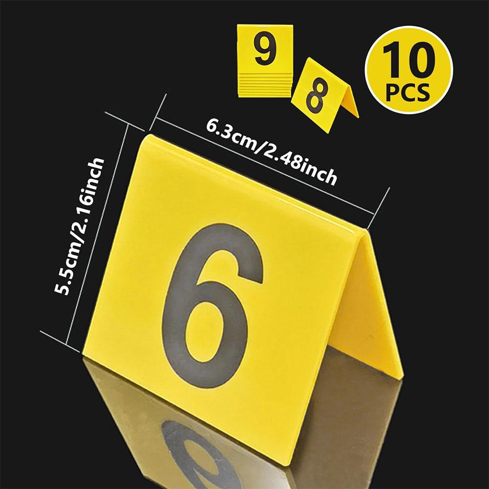 Crime Scene Marker Evidence Marker Acrylic Number ID Tents Detective Scene Markers for Murder Theme Clue Game
Crime Scene Marker Evidence Marker Acrylic Number ID Tents Detective Scene Markers for Murder Theme Clue Game