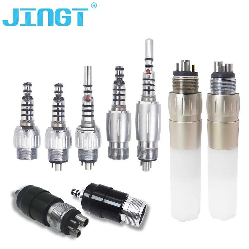 JINGT Dental 2/4/6 Buracos Acoplador Rápido Acoplamento Giratório Para NSK/KAVO Alta Velocidade Handpiece LED acoplamento tipo Oral instrumens
JINGT Dental 2/4/6 Buracos Acoplador Rápido Acoplamento Giratório Para NSK/KAVO Alta Velocidade Handpiece LED acoplamento tipo Oral instrumens