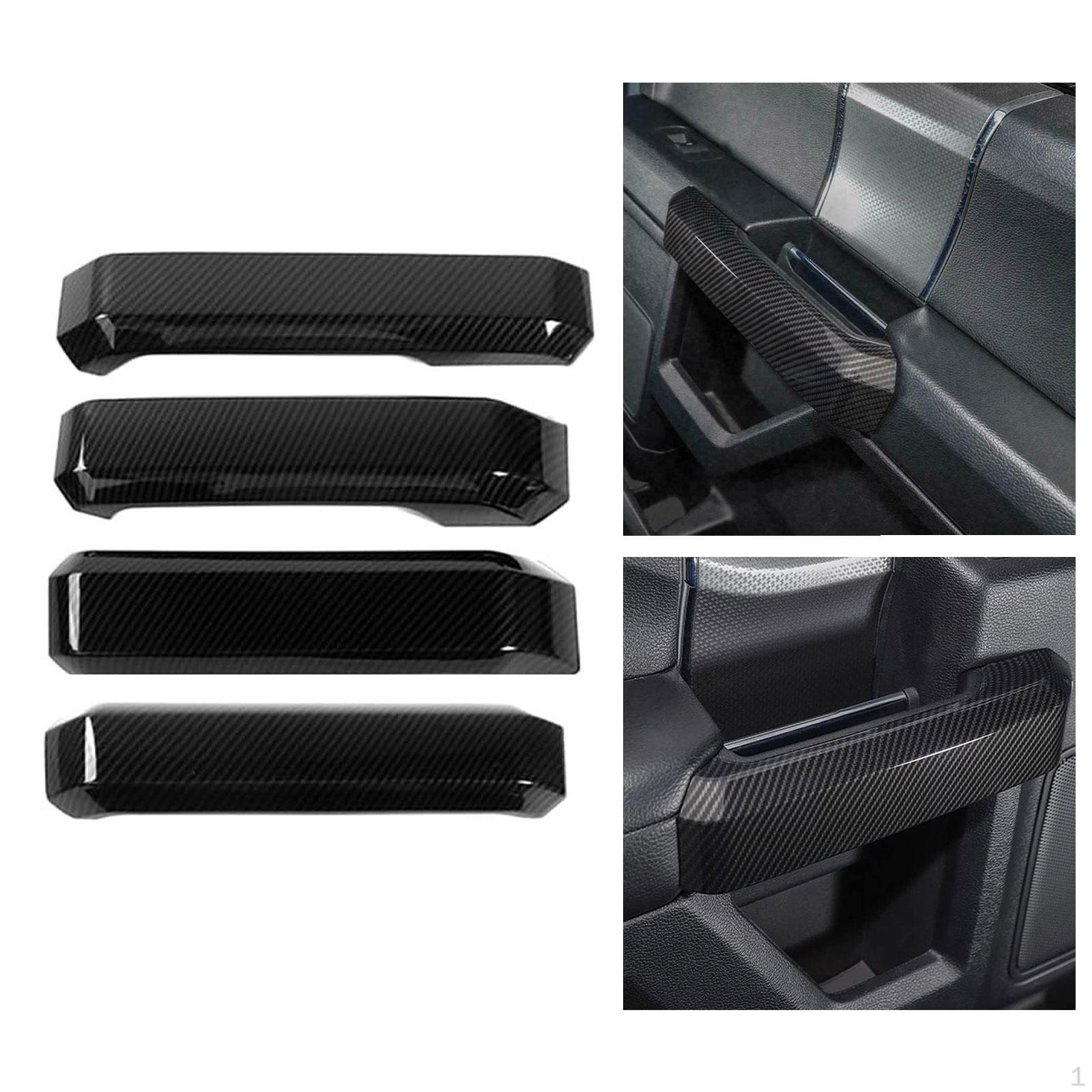 4x Inner Door Handle Cover Trims Carbon Fiber Pattern Durable PP Decoration Car Accessories Easy to
4x Inner Door Handle Cover Trims Carbon Fiber Pattern Durable PP Decoration Car Accessories Easy to
