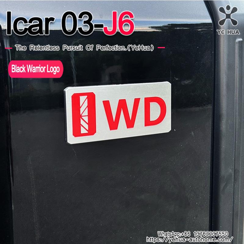 For Chery Jaecoo J6 Icar-03 2024-2025 Accessories Black Car Label Sticker Car Front Logo Frame Head Bumper Decor Cover
For Chery Jaecoo J6 Icar-03 2024-2025 Accessories Black Car Label Sticker Car Front Logo Frame Head Bumper Decor Cover