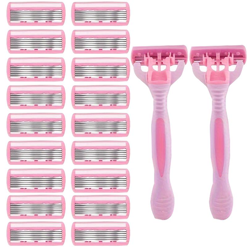 Women s 6-layer Safety Razor Blade for Facial/leg/armpit/bikini Line Beauty Hair Removal Shaver
Women s 6-layer Safety Razor Blade for Facial/leg/armpit/bikini Line Beauty Hair Removal Shaver