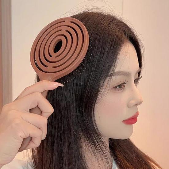 Massage Comb with Anti-Static Bristles Thermal Protection Volume Styling Hairbrush Healthy Hair Styling
Massage Comb with Anti-Static Bristles Thermal Protection Volume Styling Hairbrush Healthy Hair Styling
