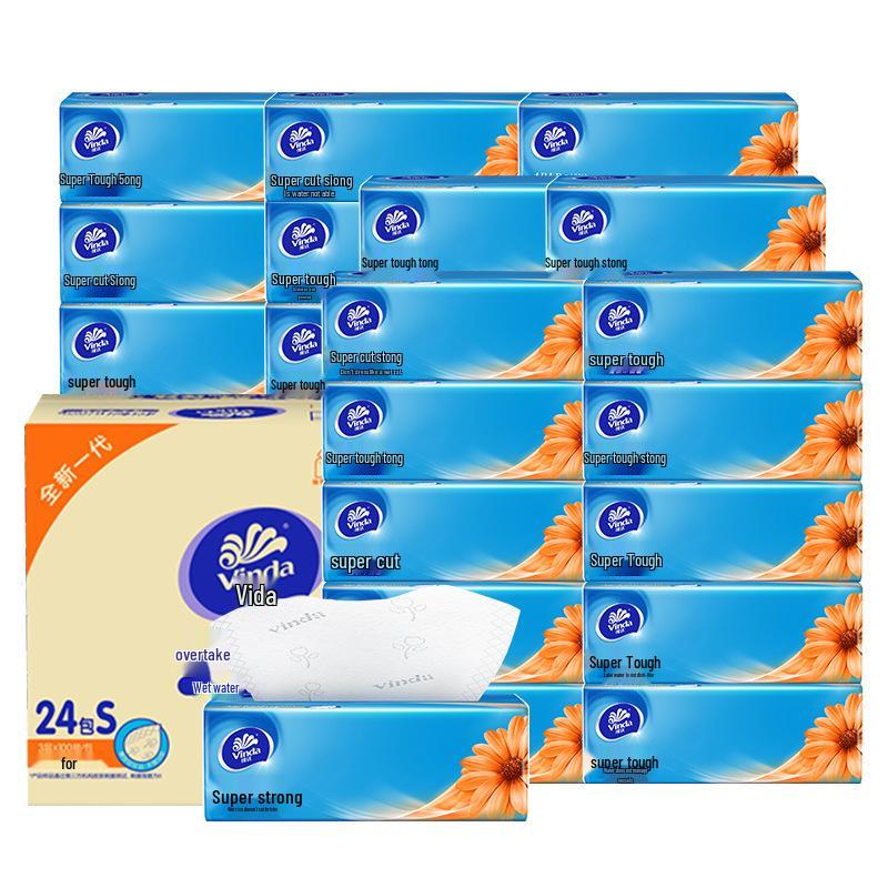 Vinda Ultra Strong 3-слойные бумажные салфетки для лица, 100 листов, семейная упаковка 24 штуки
Vinda Ultra Strong 3-слойные бумажные салфетки для лица, 100 листов, семейная упаковка 24 штуки