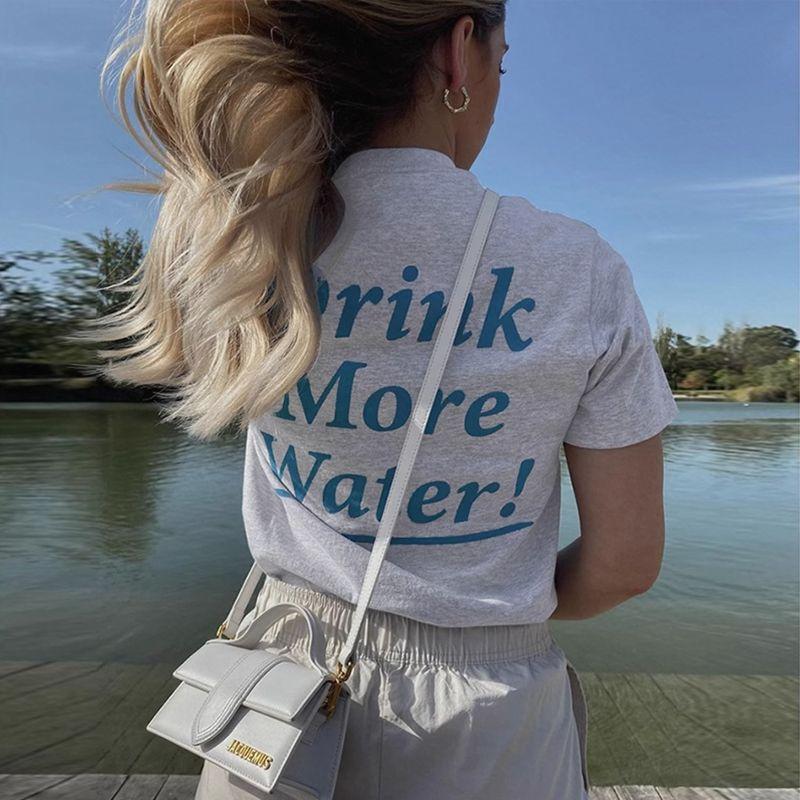 Drink More Water Drink More Oatmeal Gray Short Sleeve T-shirt Women s Large Size Half Sleeve White Gray XL
Drink More Water Drink More Oatmeal Gray Short Sleeve T-shirt Women s Large Size Half Sleeve White Gray XL