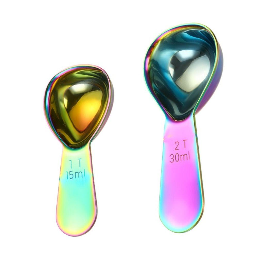 2pcs 15ml,30ml Measuring Coffee Spoons Rainbow Tablespoon Measuring Spoon for Powder,Coffee Long Handle
2pcs 15ml,30ml Measuring Coffee Spoons Rainbow Tablespoon Measuring Spoon for Powder,Coffee Long Handle