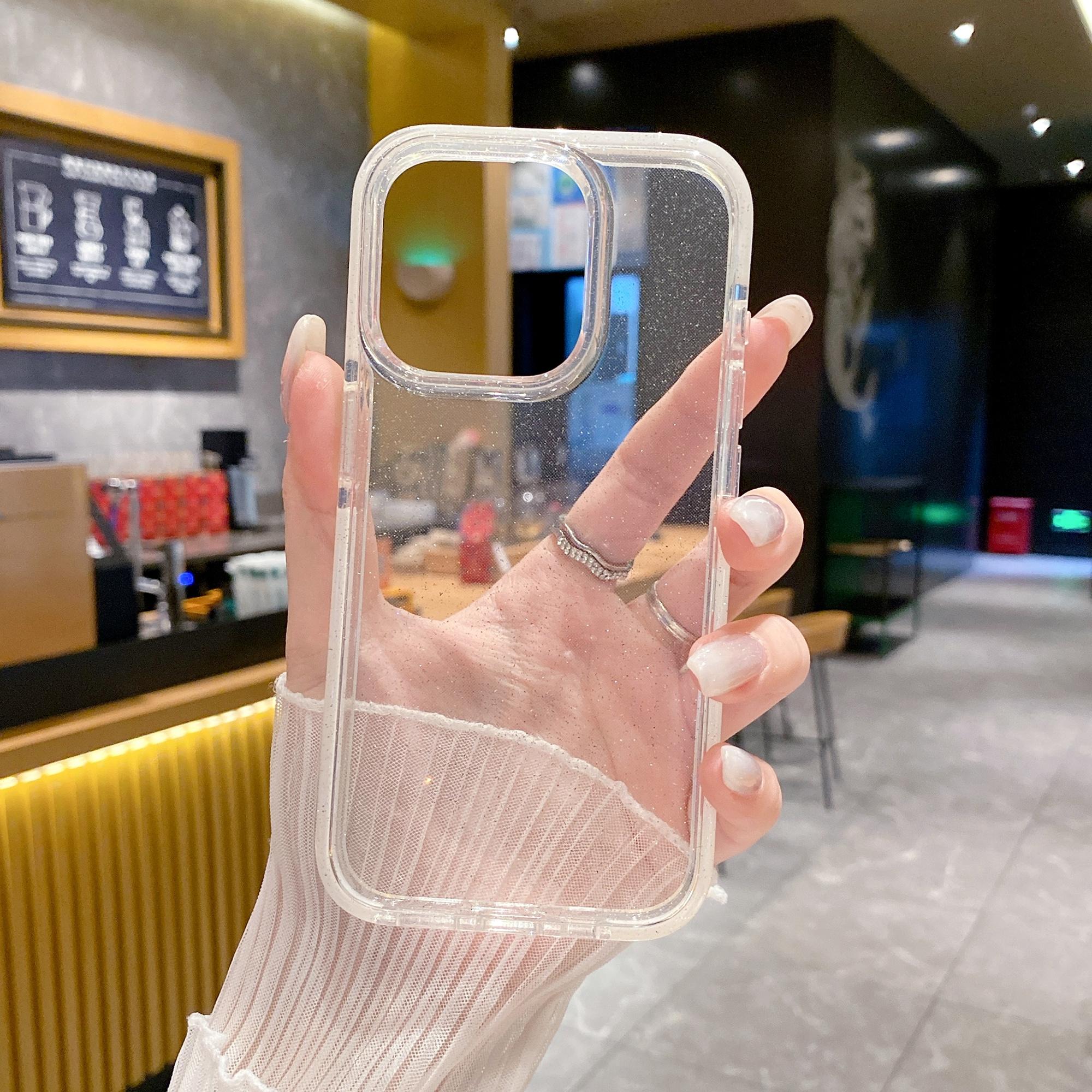 For iPhone 14 Pro Clear Case Glitter Powder Anti-scratch PC+TPU Smart Phone Cover A
For iPhone 14 Pro Clear Case Glitter Powder Anti-scratch PC+TPU Smart Phone Cover A