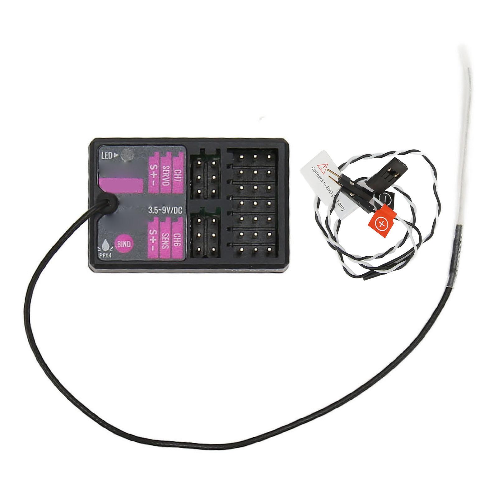 RC Receiver 7CH Long Range Built in Gyro 2 Way 2.4G Receiver for FS G7P Transmitter RC Aircraft Car
RC Receiver 7CH Long Range Built in Gyro 2 Way 2.4G Receiver for FS G7P Transmitter RC Aircraft Car