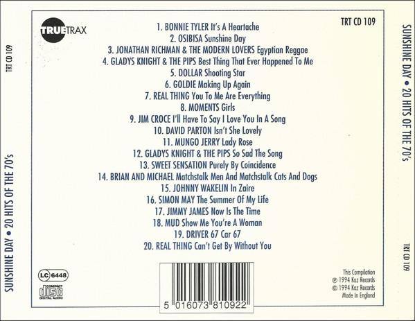 CD VARIOUS Sunshine Day 20 Smash Hits Of The TRTCD109 True Trax 1994 Japan Rock Used
CD VARIOUS Sunshine Day 20 Smash Hits Of The TRTCD109 True Trax 1994 Japan Rock Used