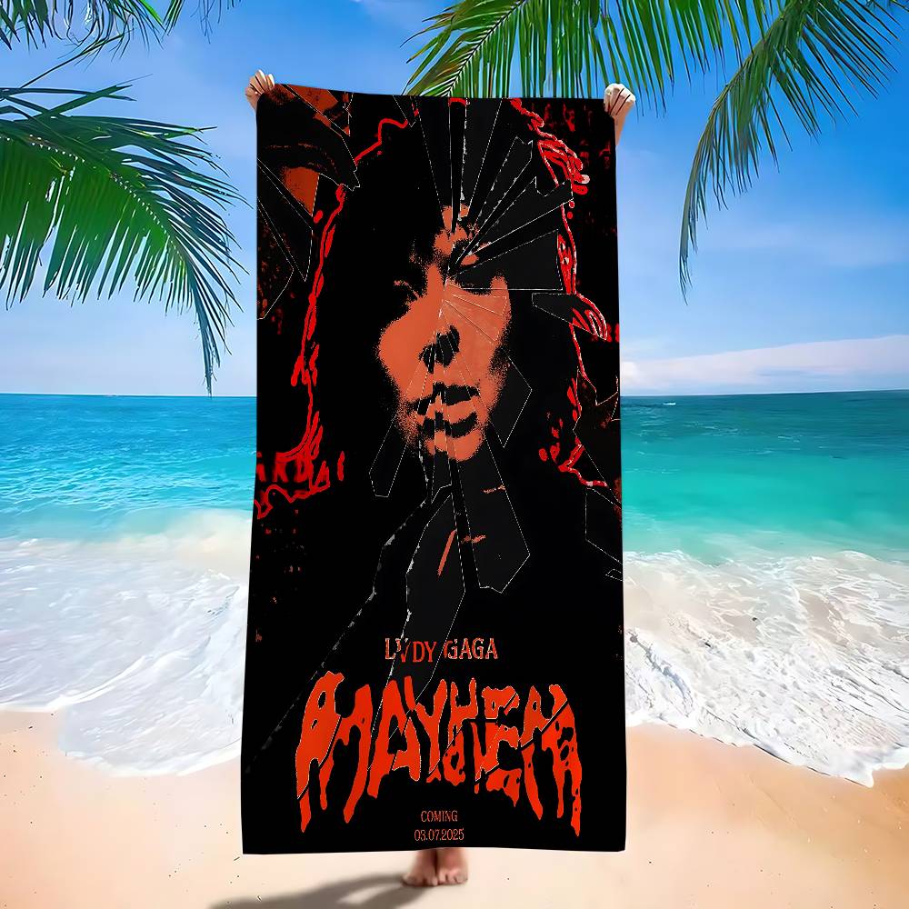 Singer L-Lady Gaga Mayhem Beach Towel For Kids Bath Towel Pool Towel Vacation Gift Picnic Towel Party Gift W40*H60(CM)
Singer L-Lady Gaga Mayhem Beach Towel For Kids Bath Towel Pool Towel Vacation Gift Picnic Towel Party Gift W40*H60(CM)